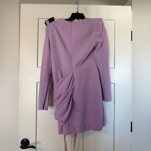 New | Mac DUGGAL Lilac Mini Deess 26704 8 - Picture 4 of 6